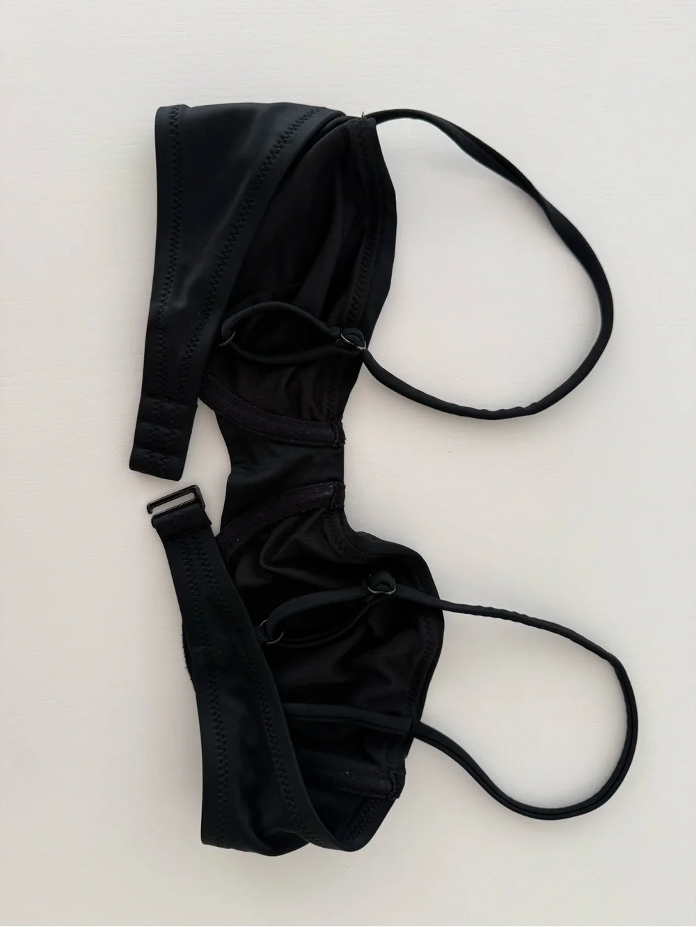 Jcrew Black Underwire Bikini Top